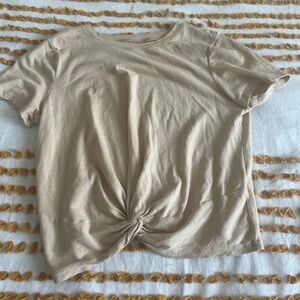 Hollister Yellow Crop top (small)